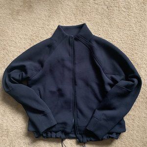 Athleta Black Jacket With Cinched Detail